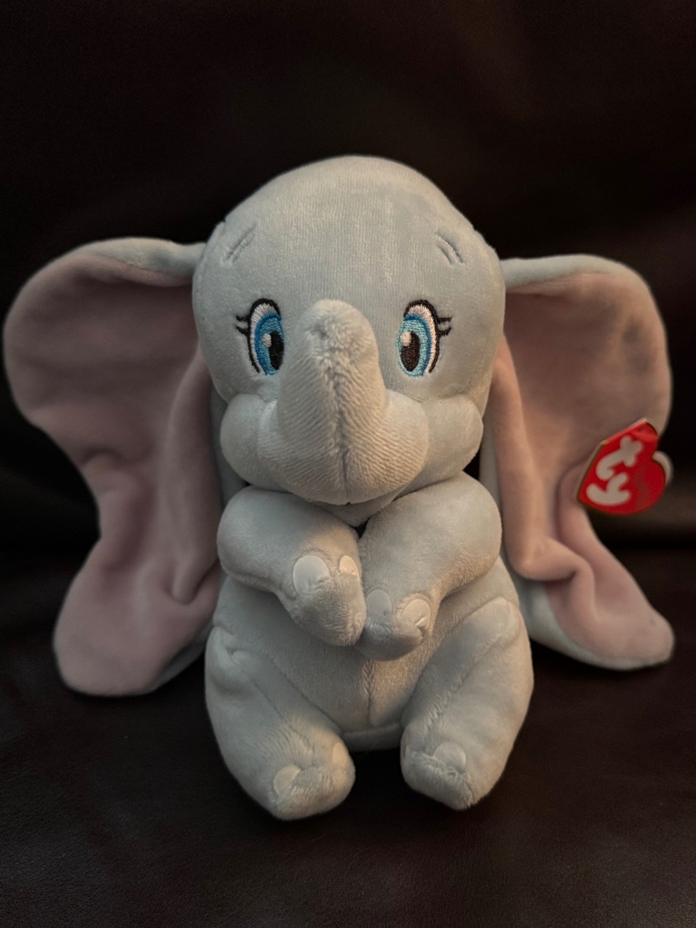 Ty Sparkle Disney Dumbo the Elephant Plush Stuffed Animal 6.5" New With Tags